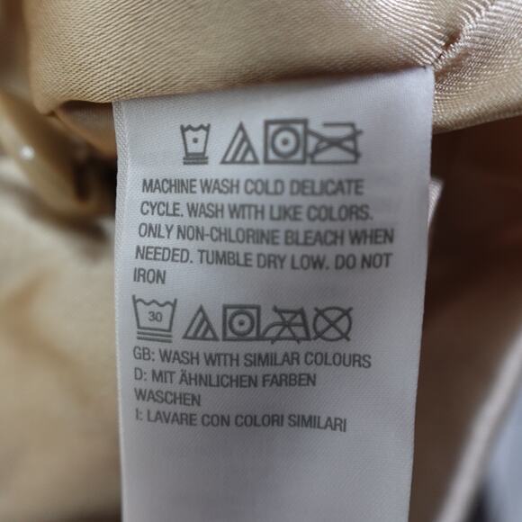 Dennis Basso Cheetah Faux Fur Coat Womens Jacket Notch Collar Crossover Lapel 1X - Picture 5 of 12